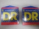 LOT OF 2 DR Strings PHR-10 Pure Blues Medium Electric Guitar Strings (10-46) NEW