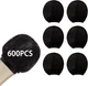 Microphone Cover Pop Filter 600 PCS, Disposable Mic Cover with Individual Packin