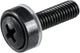 Gator Rackworks Standard Size Rack Screws; 25 Pack (GRW-SCRW025)