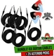 BLACK MOUNTAIN Asteroid Guitar Pick 2 PACK BUNDLE, 6X FAT TOAD Instrument Cables