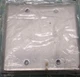 MULBERRY 97152 2-GANG 430 STAINLESS STEEL SATIN FINISH BLANK WALL PLATE
