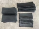LOT 20 Shure Wireless Microphone Bag Zipper Pouch Case (Black Leather)