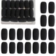 AKSONMN 18 Pack Mini Foam Windscreen for Headset Microphone - BLACK-18 