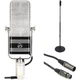 Warm Audio WA-44 Studio Ribbon Microphone with Mic Stand