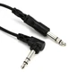 Hosa CSS-115R Balanced Interconnect Cable - 1/4" TRS Male to Right-angle 1/4"
