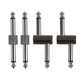 Rayzm 1/4" Guitar Pedal Connector Male to Male Pack of 4