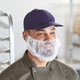 Choice 18" White Disposable Polypropylene Beard Net / Cover - 1,000/Case