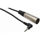 Hosa Right-Angle Stereo 3.5mm Male Headphone to XLR Male Extension Cable 10 Foot