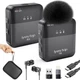 Wireless Lavalier Microphone for iPhone, Android Phone, Camera with Real-Time...