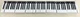 Yamaha P-70 88-Key Digital Piano Parts Keys ONLY