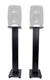 (2) Rockville 36&rdquo; Studio Monitor Speaker Stands For Genelec M030AM Monitors