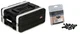 Gator GR-4S Standard Shallow Rack Case + Gator GRW-SCRW025 Value Bundle