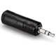 Hosa GMP-112 3.5mm TRS Male to 1/4 inch TRS Female to 3.5mm TRS Male