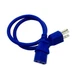 Blue Power Cord for BEHRINGER EUROPOWER PMP4000 PMP6000 MIXER 2ft