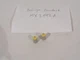 Set Of (2) Yellow Knobs For Behringer MX2442A Eurodesk Mixer & Others