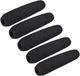 uxcell 5PCS Sponge Foam Mic Cover Conference Microphone Windscreen Black 