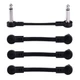 Rayzm Guitar Patch Cable, 6.35mm Angled Instrument Jumper Cable for Guitar/Ba...