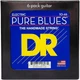 DR Strings Pure Blues Pure Nickel Electric Guitar Strings 6 Pack Medium (10-46)