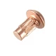 uxcell 50 Pcs 1/8" x 15/64" Round Head Copper Solid 50 x