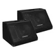 Sound Town 2x 12" 500W Powered DJ PA Stage Monitor Active Spk (METIS-12MPW-PAIR)