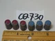 PEAVEY MIXER BOARD REPLACEMENT PART SRC 6024  KNOB  LOT OF 3 TURQUOISE & 3 RED 