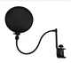 Nady SPF-1 Microphone Pop Filter w/Boom & Stand Clamp NDYSPF1