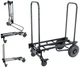 Rockville Rock Cart Pro Equipment Transport Utility Roller Cart 700 LB Capacity
