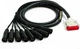 Mogami Gold DB25-XLRM 10ft 8 Channel Snake Cable Neutrik Connectors
