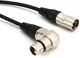 Pro Co EXMRFRC-25 Excellines Microphone Cable with Right-angled XLR Female End -