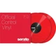 Serato SCV-PS-RED-OV 12" Control Vinyl Pair - Red