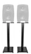 Pair Rockville 29" Black Steel Speaker Stands For Genelec M030AM Monitors
