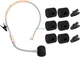 6 Pcs Mic Covers + 3 Clips for Shure SM31 PGA31 Microphone, RK379 RK377 Headset