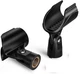 2 Pack Wireless Mic Clip Clamp for Shure BLX2/SM58 Handheld Wireless Transmitter