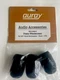 Auray Foam Windscreens for 3/8" Diameter Microphones (Black) 3 Pack New