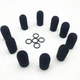 LINHUIPAD Microphone Cover Compatible with David 9 cm x 12 x 1 cm, Black 
