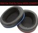 YAXI Ear Pad Antibacterial Leather Red & Blue stPad-LR for Sony MDR-CD900ST