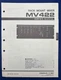 Original Yamaha MV422 Rack Mount Mixer Service Manual