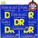 5-PACK DR PHR-10 Pure Blues Pure Nickel Electric Guitar Strings 10-46 Medium