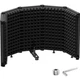 MouKey recording screen, Isolation Shield, portable, 5 foldable panels. MPFBK5 