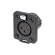 Neutrik NC3MDX-TOP 3-Pin Panel Mount XLR Connector Durable Quality