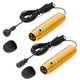 Movo LV-6 Pro Grade Omnidirectional Cardioid XLR Lavalier Condenser Microphone