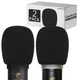Geekria Foam Windscreen for TONOR Q9, TC20, TC30, TC40, TC-2030, ORCA-001 2 Pack