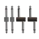 Rayzm Guitar Pedal Patch Connector, 6.35mm (1/4") Effect Pedal to Pedal Coupl...