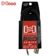 Hosa HSX-003 3FT Rean 1/4" TRS to XLR M Pro Balanced Interconnect Cable