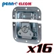 Sixteen Pack Penn Elcom L905/928 Butterfly Latch 4.125" PennBrite