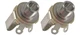 (2 PACK) SWITCHCRAFT L12B Long Bushing 1/4" TRS / Stereo Chassis Mount Jack