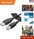 6Ft Long Cable USB 2.0 Type-A to Type-B High Speed Cord for Audio Interface, ...