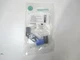 Neutrik (NL4FC) Black, Blue 4-Pin Straight Audio Jack Plug