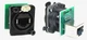 (2) Two Genuine NEUTRIK NE8FDP-B CAT 5/6 RJ45 Feed-Thru D Panel Mount Jack BLACK