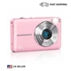 Pink Digital Camera 44MP 1080P HD, 16X Zoom, Rechargeable USB-C, Compact Camera